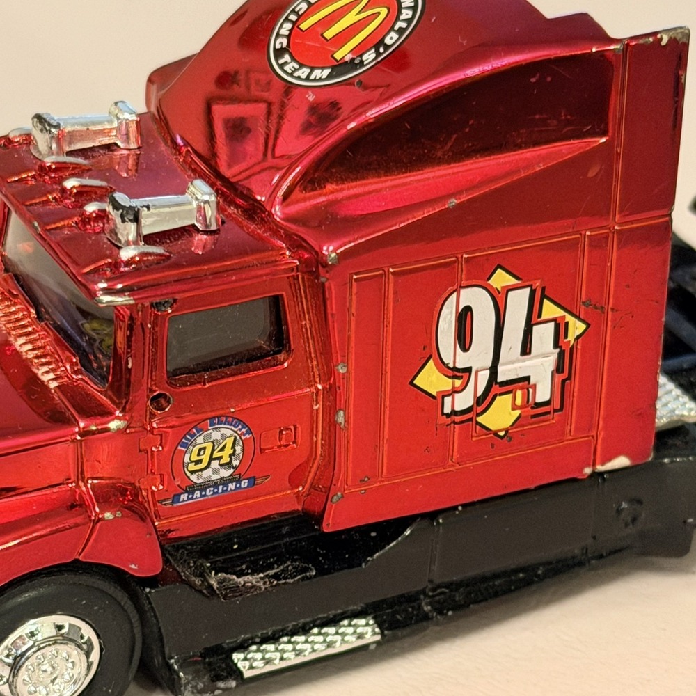 Racing Champions #94 Bill Elliott McDonald's 1:64 Team Transporter & Car 1993 - Picture 11 of 14